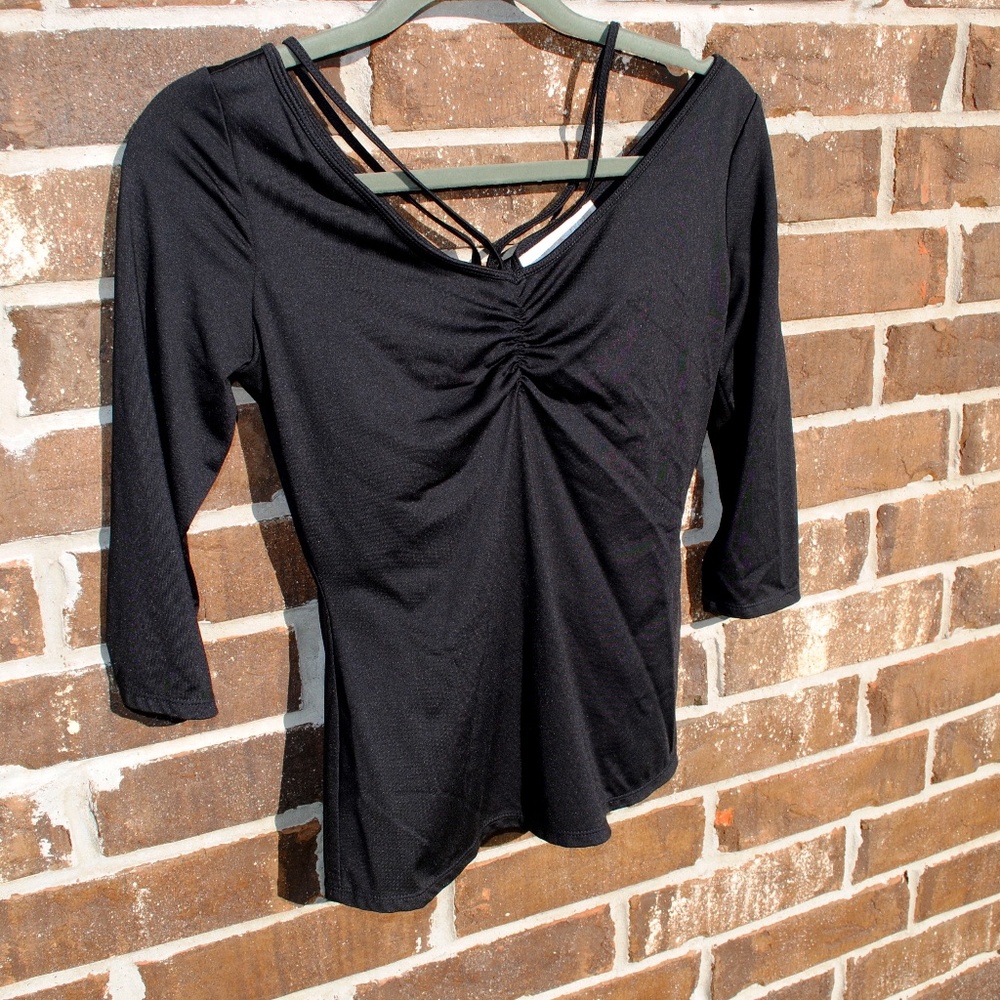 BNWOT Boston Proper Strappy Blouse